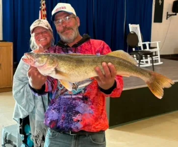 Big walleye, young anglers, tourney celebrations